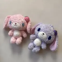 希少】シュガーバニーズ ストロベリーうさ ブルーベリーうさ♡2点