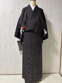☆未使用 本結城紬 100亀甲 未使用 m922 - メルカリ