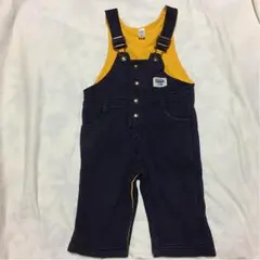 used  80 babyGAP オーバーオール ネイビー