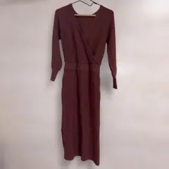 美品✨ Lily Brown ニットワンピース