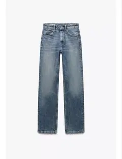 ☆美品☆TRF ストレートハイウエストジーンズ