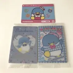 サンリオキャラクターズ ウエハース　カードダス　タキシードサム3枚セット