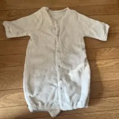 グレーフリースロンパース