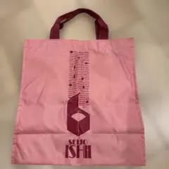 成城石井　エコバッグ　ピンクのサムネイル
