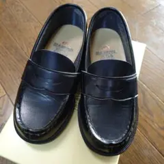 黒いローファー キッズ フォーマルシューズ