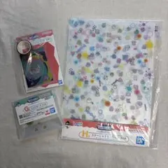 이치방쿠지 たまごっち ステショナリーセット クリアポーチ3点まとめ