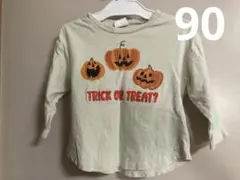 ハロウィン　ロンT 90