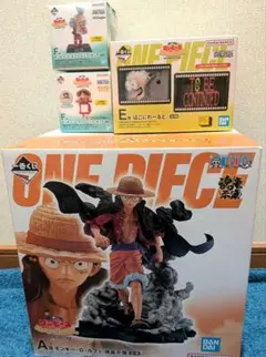 ONE PIECE 一番くじ A賞 モンキー・D・ルフィ フィギュア 他E.F賞