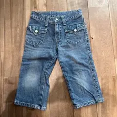 SOMETHING デニムハーフパンツ 140