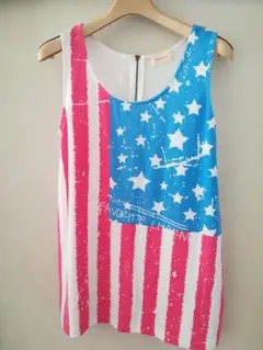 レピピアルマリオ　ノースリーブチュニックTシャツ　S 150～160㎝