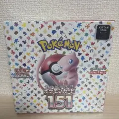 ポケモンカードゲーム 強化拡張パック 151 BOX シュリンク付きのサムネイル