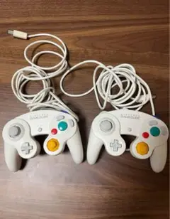 ゲームキューブ コントローラー ホワイト　2個セット