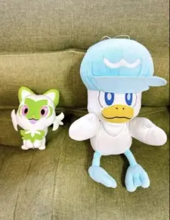 ★美品★ ポケモン クワッス ニャオハ ぬいぐるみ2セット