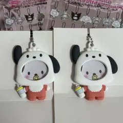 サンリオ フォトバッチ付きマスコット ポチャッコ