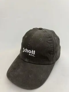 【Schott 】N.Y.C. コーデュロイ キャップ カーキのサムネイル