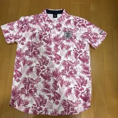 kissmark GOLF ポロシャツ ボタニカル柄 Mサイズのサムネイル