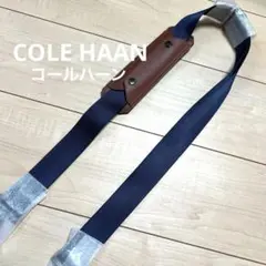 【新品】Cole Haan ビジネスバッグ用 ショルダーストラップ ネイビーのサムネイル