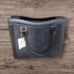 牛革 黒 ハンドバッグ ビジネスバッグ　2way