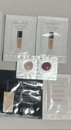 デパコス 試供品 JILLSTUART DECORTE Dior 下地 ファンデ