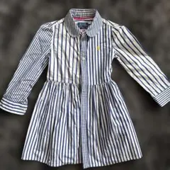 【クリーニング済み】Polo Ralph Lauren ストライプワンピース