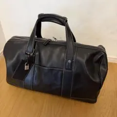 美品✨COACHコーチ ボストンバッグ レザー ブラック 2way おしゃれ