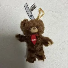ユニベアシティ　モカ　ぬいぐるみキーホルダー　ミッキー　キーチェーン