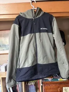 Columbia ラビリンスキャニオンジャケット　オリーブグリーン/ブラック　L