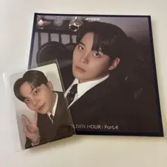 ATEEZ ジョンホ GOLDEN HOUR Pt.4 デジパ トレカセット