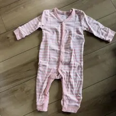 baby gap ストライプロンパース 6-9ヶ月