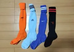 サッカー用カラフルソックス26cm 4足セット
