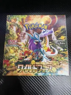 ★匿名発送★ ワイルドフォース　シュリンク付き シュリンク付き】 ポケモンカードゲーム スカーレット