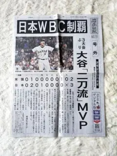 岩手日報 □大谷翔平 MVP受賞号 2025年11月15日号 - メルカリ