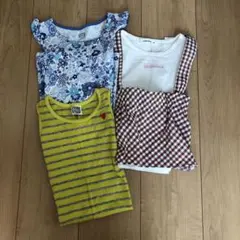 110㎝＊ワンピ　Tシャツ 3点セット