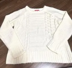 ♡美品♡earth music&ecology アイボリー ニットセーター♡