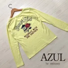 ✨タイムセール中✨ AZUL by moussy プリント 長袖 トップス