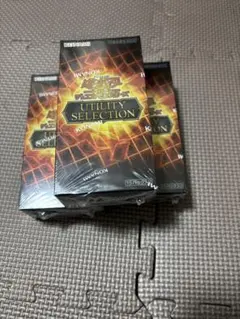 新品未開封 シュリンク付き 6BOX 遊戯王 UTILITY SELECTION - メルカリ