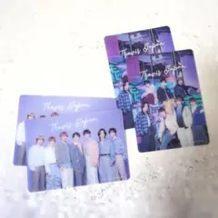 Travis Japan 集合＊VIIsual＊トレカ[2枚セット]