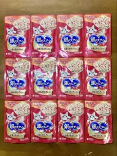 銀のスプーン　60g 12袋　まぐろ・かつおにささみ入りのサムネイル