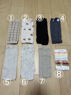 ベビー　レッグウォーマー　セット売り