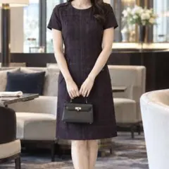 BURBERRY ノバチェック柄ワンピース 40