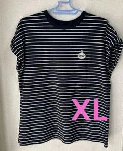 ジーユー ちいかわ ボーダーTシャツ うさぎ XLサイズ