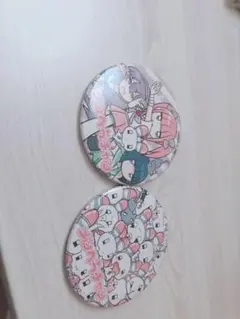 メンヘラチャン 缶バッチ