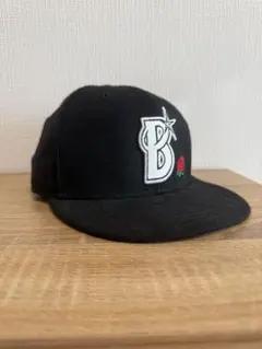 薔薇柄 NEW ERA 横浜ベイスターズ キャップ ブラック