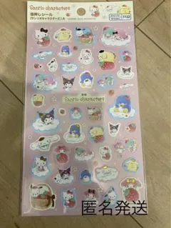 サンリオキャラクターズ箔押しシール新品