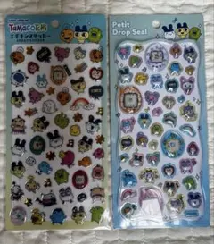 【正規品】たまごっち エポキシステッカー、プチドロップシール セット売り