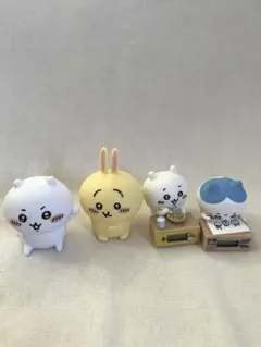 ちいかわ、うさぎ、はちわれフィギュア 4体セット