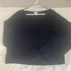 H&M 薄手ニット レディース XL ブラック