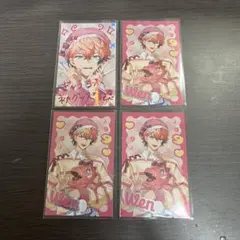 赤城ウェン にじさんじぎゃうるふ ランダムチェキ風カード