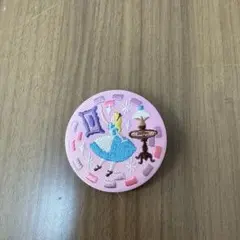 ディズニー刺繍缶バッジ アリス
