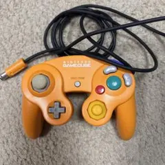 任天堂 ゲームキューブ コントローラー オレンジ